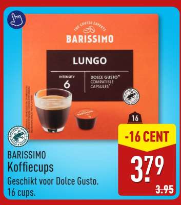 BARISSIMO Koffiecups