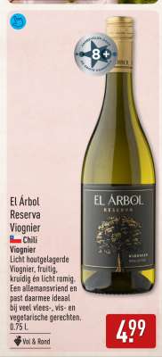 El Árbol Reserva Viognier