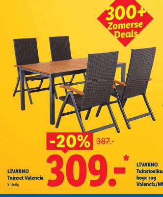 LIVARNO Tuinset Valencia