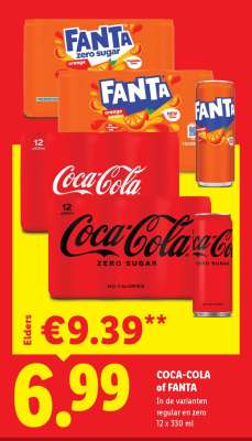 Coca-Cola of Fanta