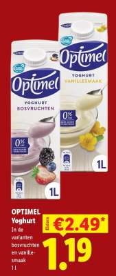 OPTIMEL Yoghurt