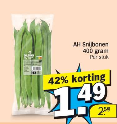 AH Snijbonen