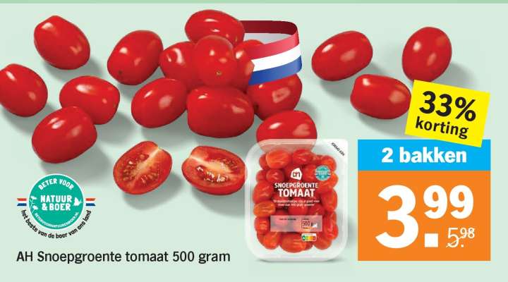 AH Snoepgroente tomaat 500 gram