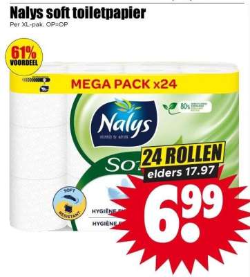Nalys soft toiletpapier