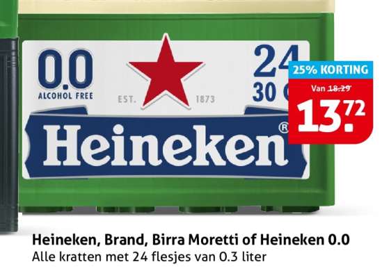Heineken, Brand, Birra Moretti of Heineken 0.0