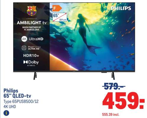 Philips 65" QLED-tv