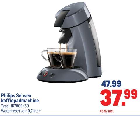 Philips Senseo koffiepadautomaat