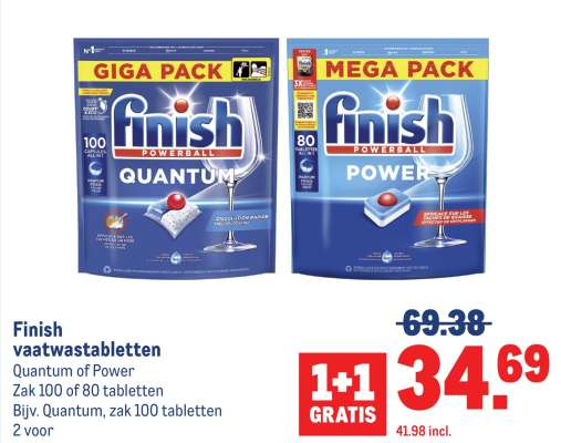 Finish vaatwastabletten