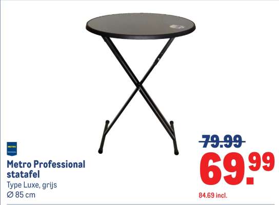 Metro Professional statafel