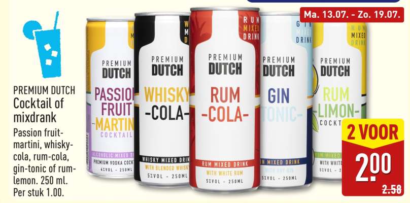 PREMIUM DUTCH Cocktail of mixdrank