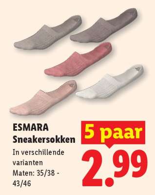 ESMARA Sneakersokken