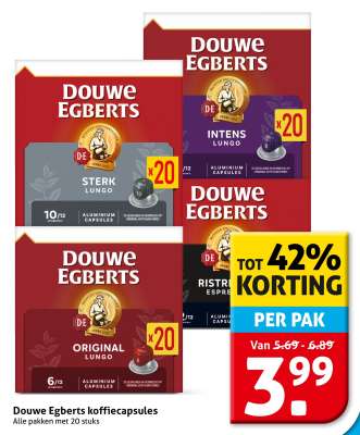 Douwe Egberts koffiecapsules