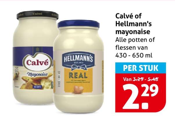 Calvé of Hellmann's Mayonaise