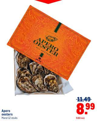Apero oesters