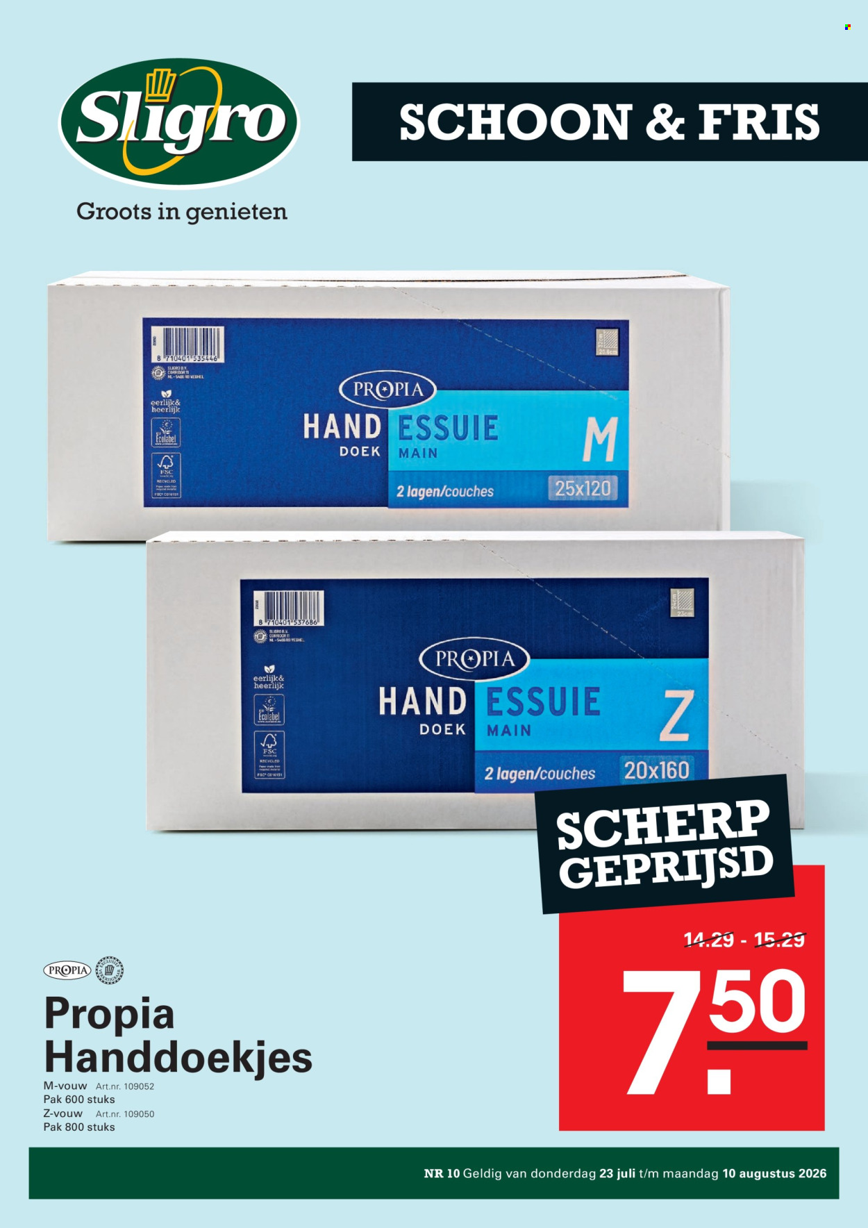Sligro-aanbieding - 23-7-2026 - 10-8-2026. Pagina 13