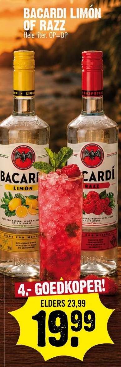 Bacardi Limon of Razz