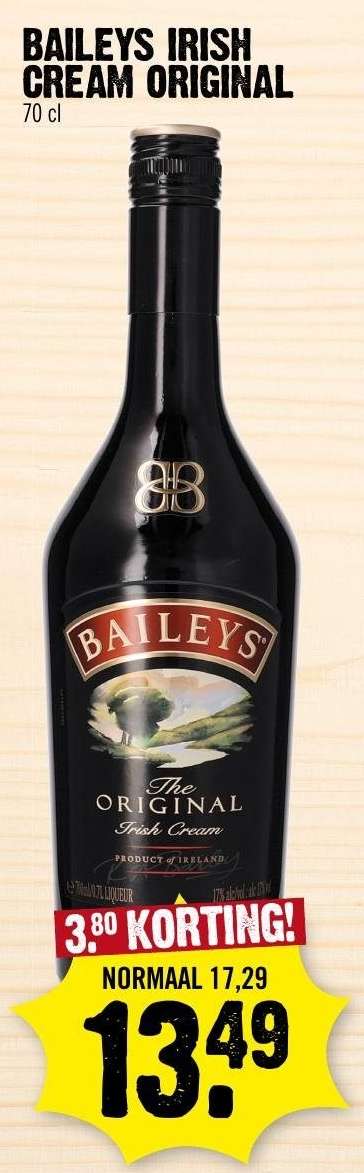 BAILEYS IRISH CREAM ORIGINAL
