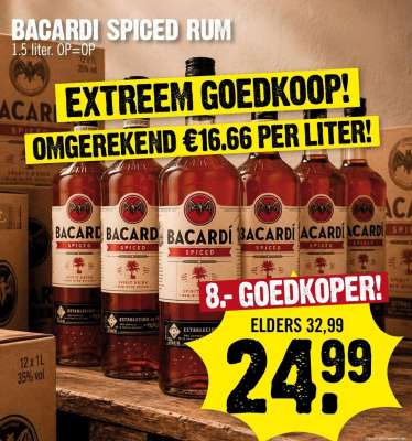 BACARDI SPICED RUM