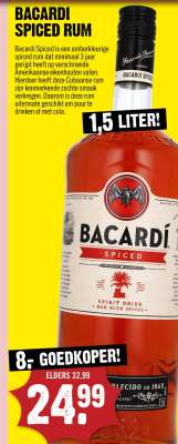 BACARDI SPICED RUM
