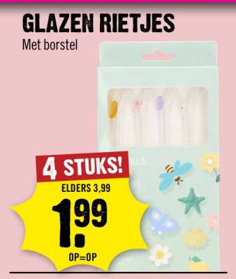 GLAZEN RIETJES