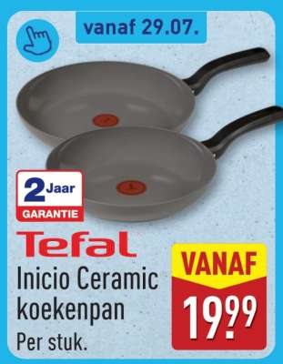 Tefal Inicio Ceramic koekenpan