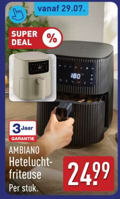 AMBIANO Heteluchtfriteuse