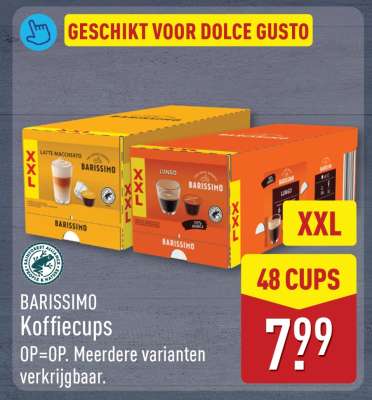 BARISSIMO Koffiecups