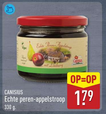 CANISIUS Echte peren-appelstroop