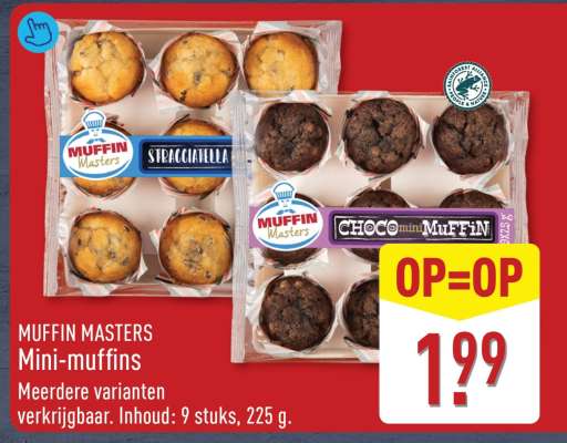 MUFFIN MASTERS Mini muffins