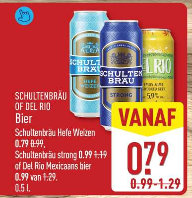 SCHULTENBRÄU OF DEL RIO Bier