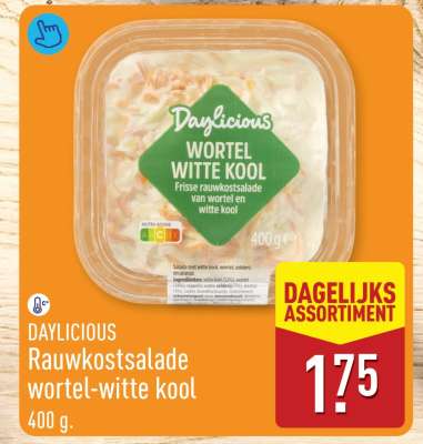 DAYLICIOUS Rauwkostsalade wortel-witte kool