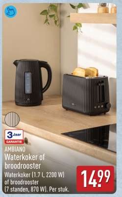 AMBIANO Waterkoker of broodrooster
