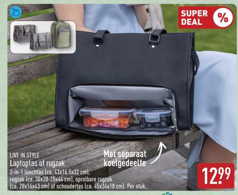 Laptoptas of rugzak