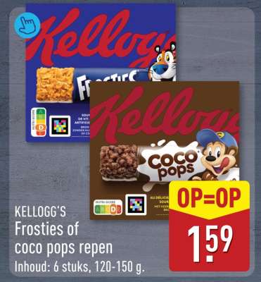 KELLOGG'S Frosties of coco pops repen