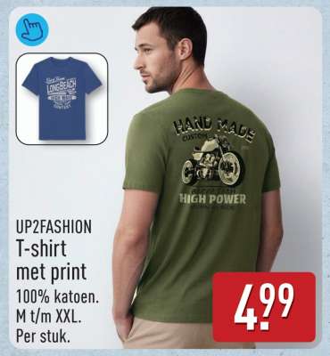 UP2FASHION T-shirt met print