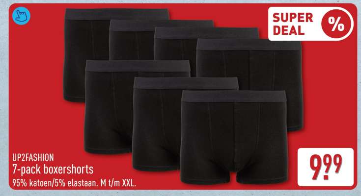 UP2FASHION 7-pack boxershorts