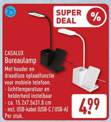 CASALUX Bureaulamp