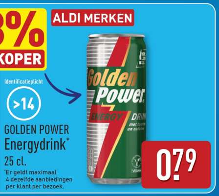 GOLDEN POWER Energydrink