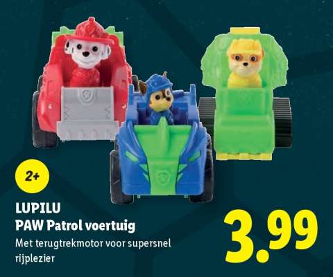 LUPILU PAW Patrol voertuig