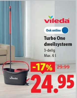 Vileda Turbo One dweilsysteem