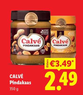 CALVÉ Pindakaas
