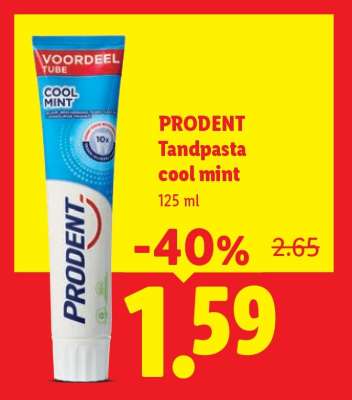 PRODENT Tandpasta cool mint