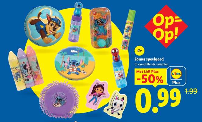 Zomer speelgoed