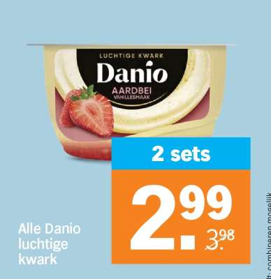 Danio luchtige kwark