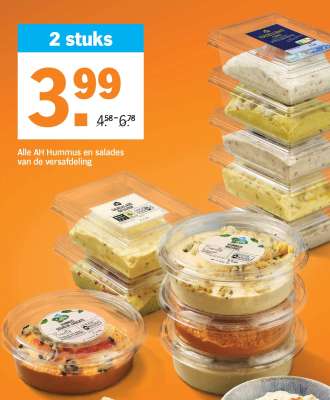 AH Hummus en salades