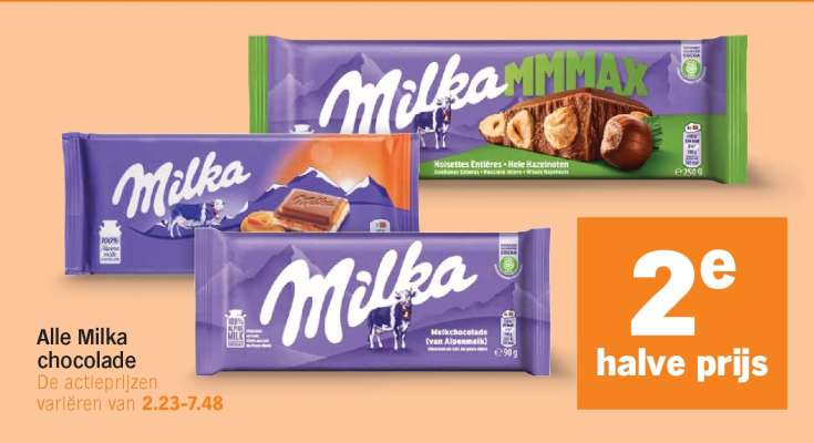 Milka chocolade