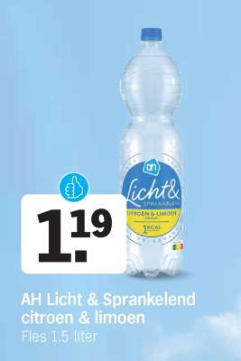 AH Licht & Sprankelend citroen & limoen