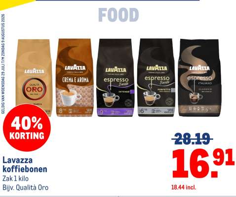 Lavazza koffiebonen