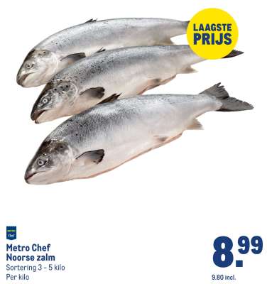 Metro Chef Noorse zalm