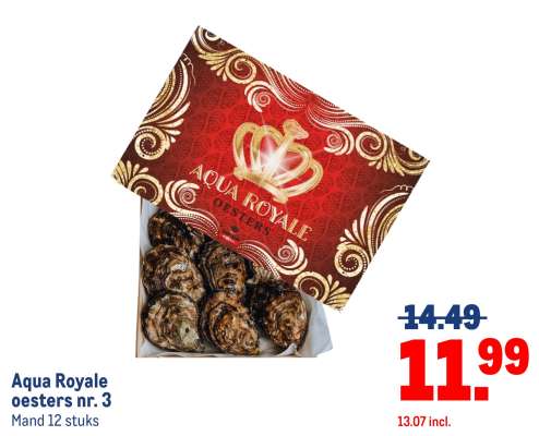 Aqua Royale oesters nr. 3